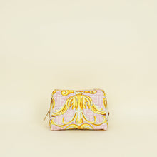 Fendi Multicolor X VERSACE Fendace FF Baroque Trapezoid Beauty Pouch