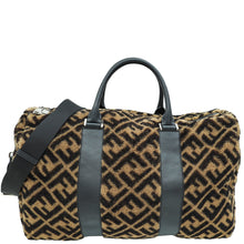Fendi Bicolor Shearling Duffle Bag