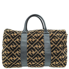 Fendi Bicolor Shearling Duffle Bag