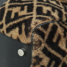 Fendi Bicolor Shearling Duffle Bag