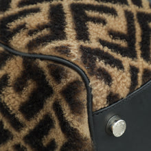 Fendi Bicolor Shearling Duffle Bag
