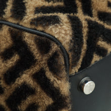 Fendi Bicolor Shearling Duffle Bag