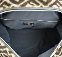 Fendi Bicolor Shearling Duffle Bag