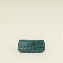 Fendi Green Python Peekaboo Mini Bag