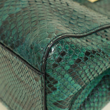 Fendi Green Python Peekaboo Mini Bag