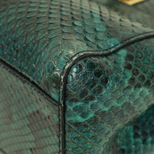 Fendi Green Python Peekaboo Mini Bag