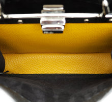 Fendi Black Cuoio Selleria Peekaboo ISeeU Small Bag