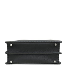 Fendi Black Cuoio Selleria Peekaboo ISeeU Small Bag