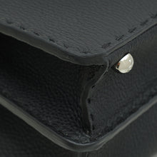 Fendi Black Cuoio Selleria Peekaboo ISeeU Small Bag