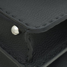 Fendi Black Cuoio Selleria Peekaboo ISeeU Small Bag