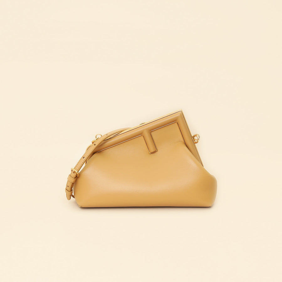 Fendi Beige First Small Bag