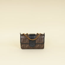 Fendi Bicolor FF 1974 Stamp Patch Flap Bag