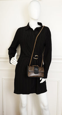 Fendi Bicolor FF 1974 Stamp Patch Flap Bag
