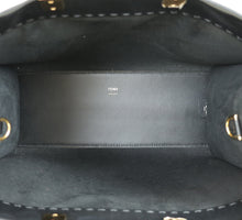Fendi Black Sunshine Medium Shopping Tote Bag