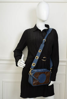 Fendi Bicolor FF 1925 Stamp Patch Camera Bag