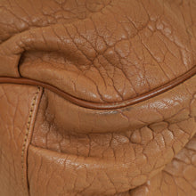 Fendi Camel Mia Leather Chain Tote Bag Large