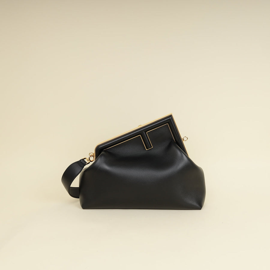 Fendi Black First Medium Bag