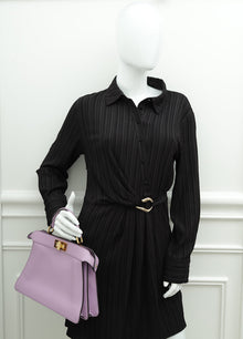 Fendi Lilac Timeless Peekaboo ISeeU Small Bag