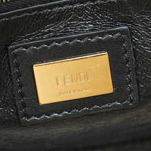 Fendi Black Peekaboo Glossy Mini Bag