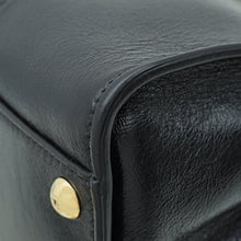 Fendi Black Peekaboo Glossy Mini Bag