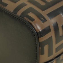 Fendi Bicolor FF Embossed Mon Tresor Mini Bucket Bag
