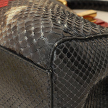 Fendi Bicolor Peekaboo Python Mini Bag