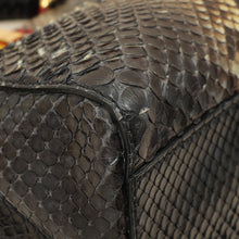 Fendi Bicolor Peekaboo Python Mini Bag