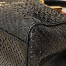 Fendi Bicolor Peekaboo Python Mini Bag