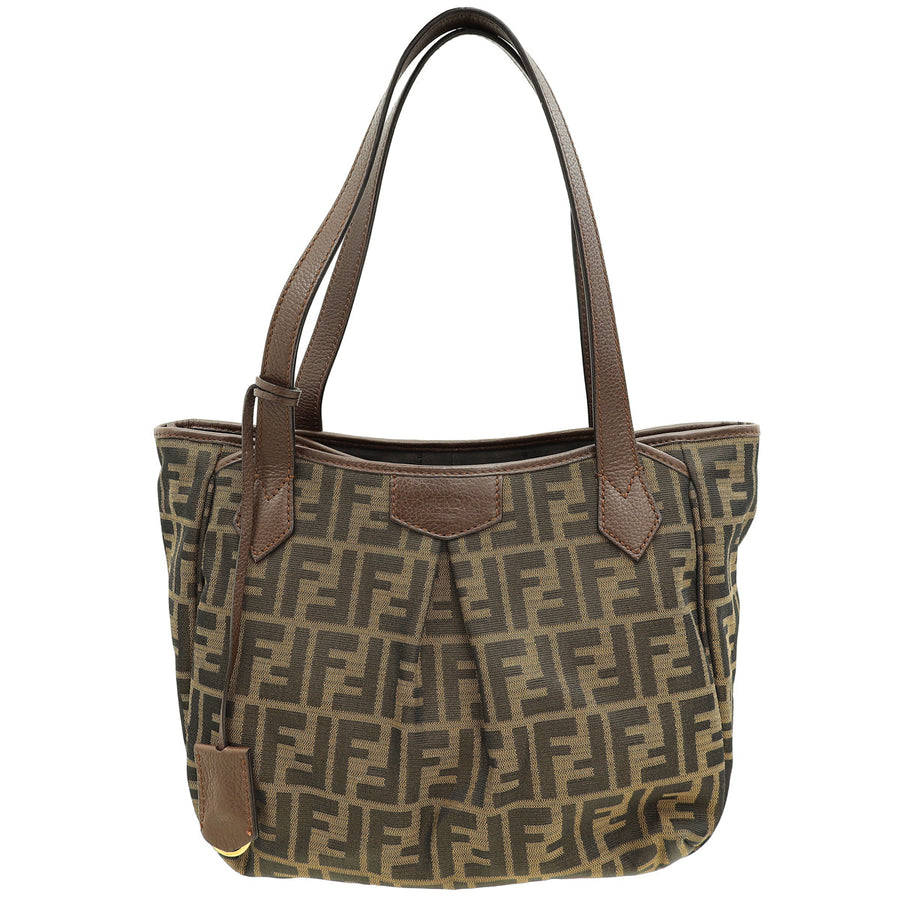 Fendi Tobacco FF Zucca Grand Shopping Bag