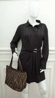 Fendi Tobacco FF Zucca Grand Shopping Bag