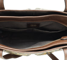 Fendi Tobacco FF Zucca Grand Shopping Bag
