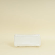 Fendi Vintage White Python Mini Peekaboo Bag