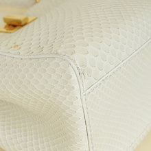 Fendi Vintage White Python Mini Peekaboo Bag
