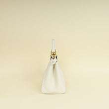 Fendi Vintage White Python Mini Peekaboo Bag