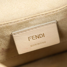 Fendi Bicolor Zucca Embossed Kan I Small Shoulder Bag