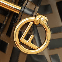 Fendi Brown FF Embossed Mon Tresor Bucket Bag