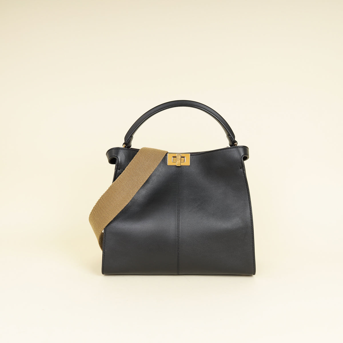Fendi Black Peekaboo X-Lite Bag
