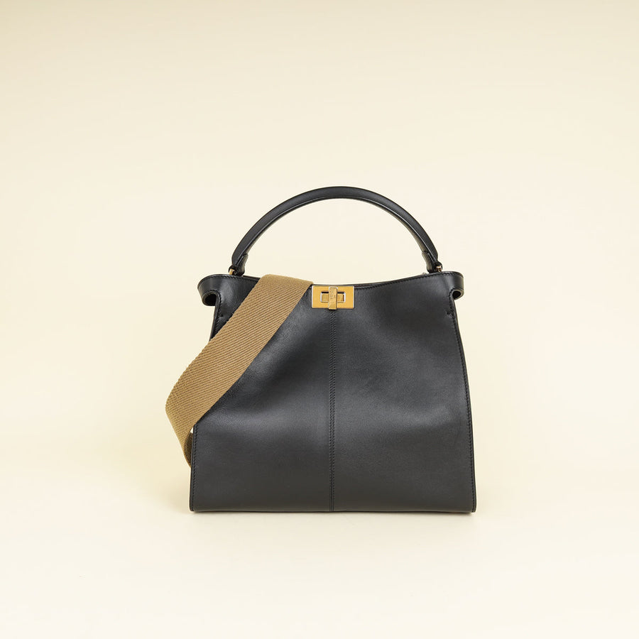 Fendi Black Peekaboo X-Lite Bag