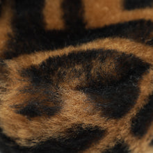 Fendi Brown FF Baguette Mini Sheepskin Fur Shoulder Bag