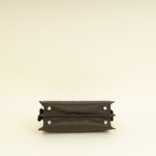 Fendi Ebene Sunflower Mini Peekaboo I SEE U Satchel Bag
