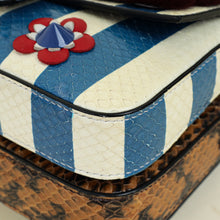 Fendi Tricolor Double Micro Baguette Bag