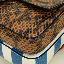 Fendi Tricolor Double Micro Baguette Bag