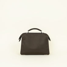 Fendi Ebene Sunflower Mini Peekaboo I See U Satchel Bag