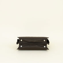 Fendi Ebene Sunflower Mini Peekaboo I See U Satchel Bag