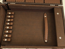 Fendi Brown Vintage Selleria Jewelry Holder Trunk Case
