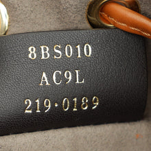 Fendi Brown Logo Mini Leather Mon Tresor Bag