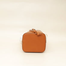 Fendi Brown Logo Mini Leather Mon Tresor Bag