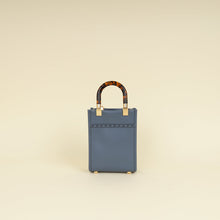 Fendi Dark Blue Mini Sunshine Shopper Bag