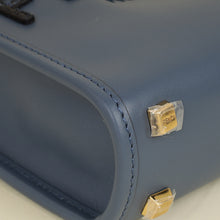 Fendi Dark Blue Mini Sunshine Shopper Bag
