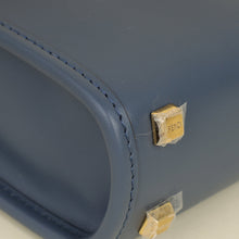 Fendi Dark Blue Mini Sunshine Shopper Bag